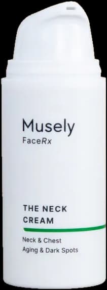 Musely The Neck Cream pump bottle